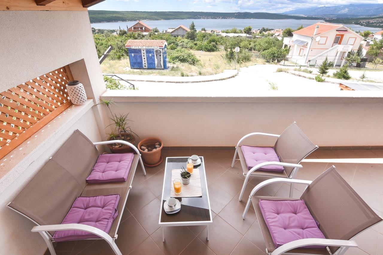 Apartment Larisa Gornji Karin Dış mekan fotoğraf